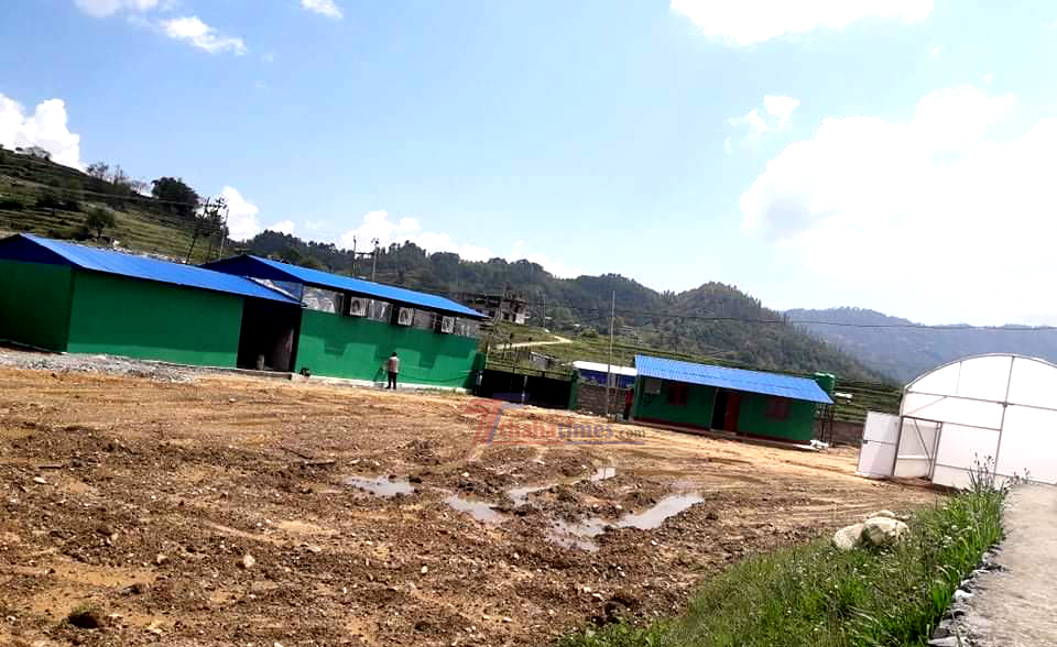 थाहा–६ मा साना किसानले संचालन गरेको शीत भण्डार ।