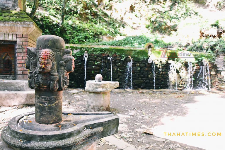 थाहा नगरपालिका वडा नम्बर ९ मा रहेको सातधारा ।